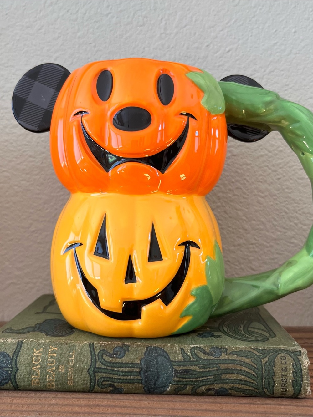 Double Stack Pumpkin Mickey Mouse- Disney Mug